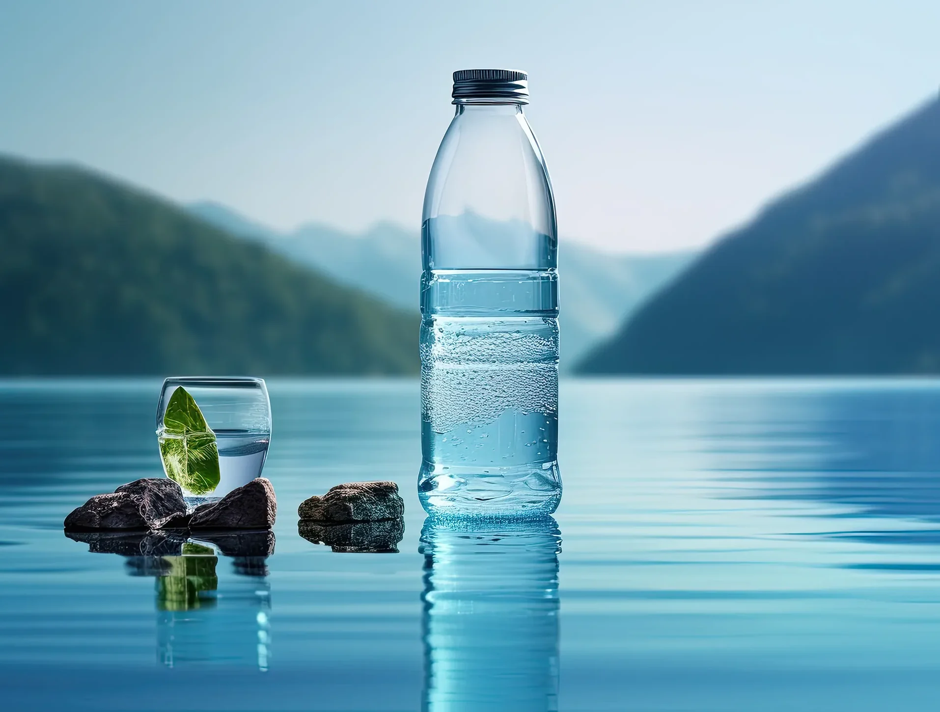 Eau hydrogénée, pure & saine